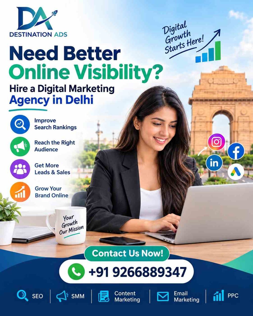 New Delhi, Marketing, Need Better Online Visibility? Hire A Digital Marketing Agency In Delhi