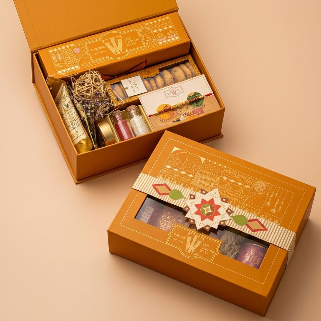 New Delhi, Food, INR 2890,  Premium Mithai & Corporate Gift Hampers In India | TheLaddooWala