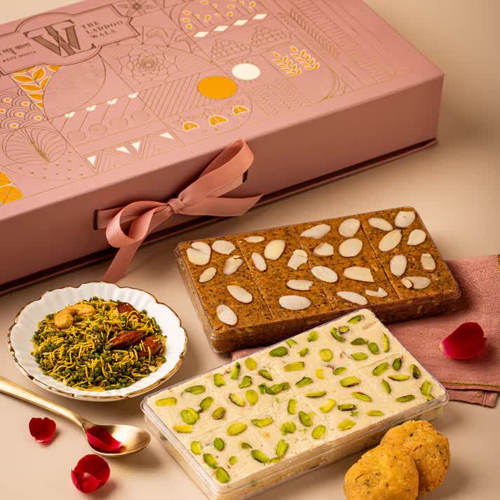 New Delhi, Food, INR 2890,  Premium Mithai & Corporate Gift Hampers In India | TheLaddooWala