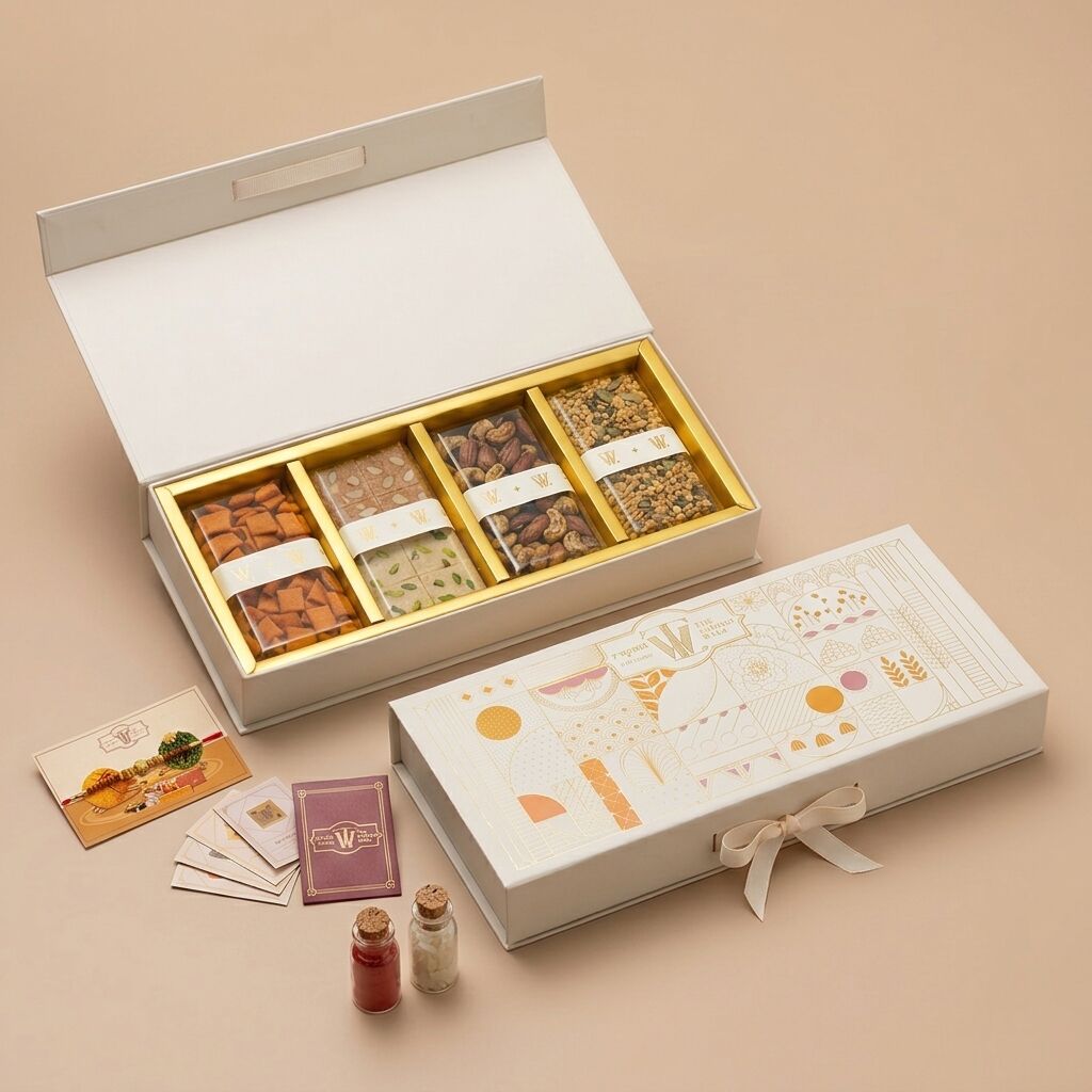 New Delhi, Food, INR 2890,  Premium Mithai & Corporate Gift Hampers In India | TheLaddooWala