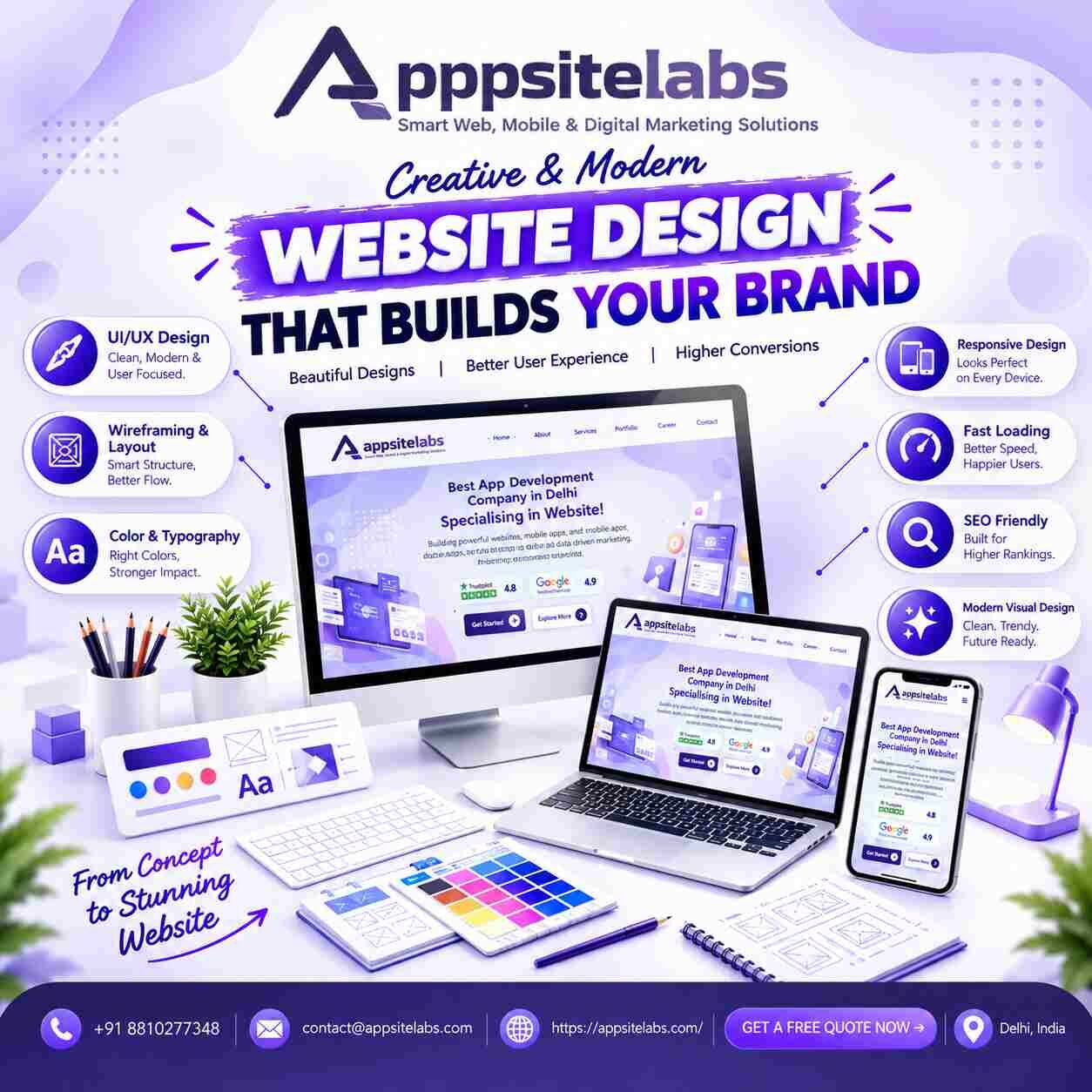 New Delhi, Software Development, Best Web Design In Delhi | Professional Website Design Services