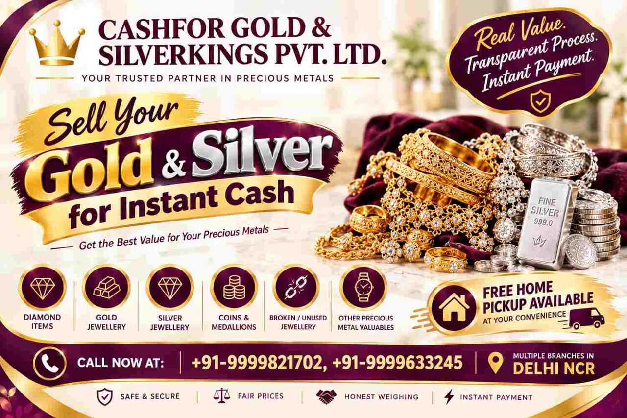 Dwarka, Items Wanted, How Can A Gold Buyer In Dwarka Help You Sell Gold Safely?