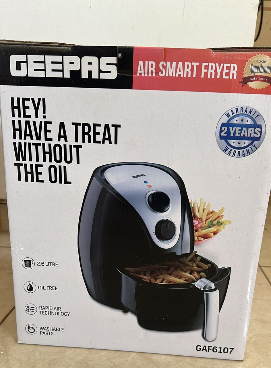 Jeddah, Appliances, SAR 100,  Geepas Air Fryer