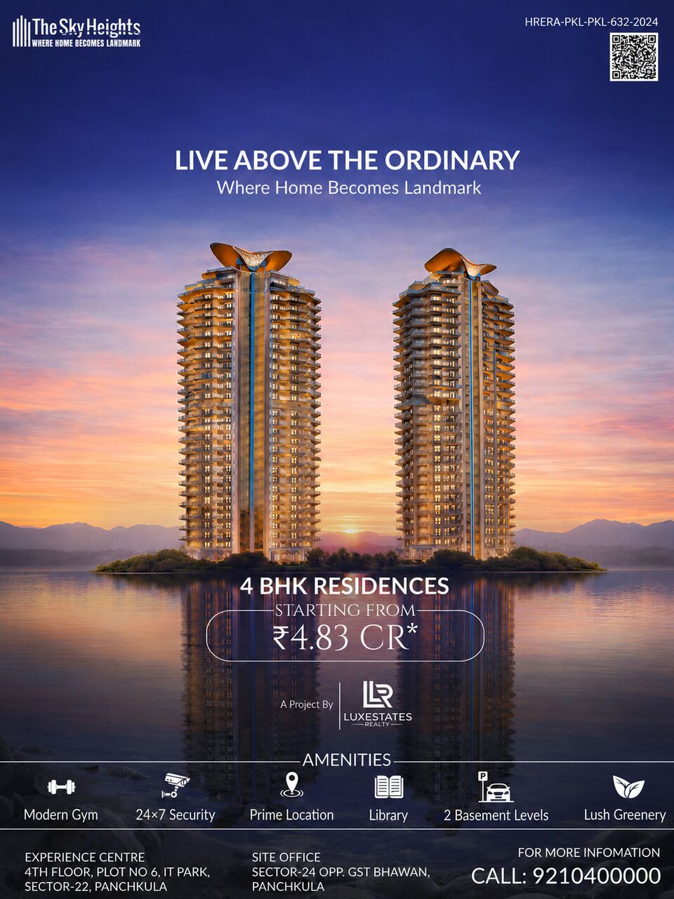 Panchkula, Real Estate, The Sky Heights Panchkula | Elevated Living In Luxury 4 BHK Apartments