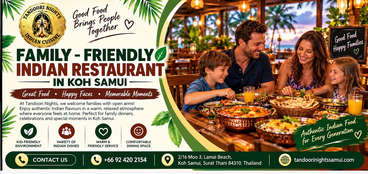 Bangkok, Catering, Family Friendly Indian Restaurant In Koh Samui &ndash; Tandoori Nights