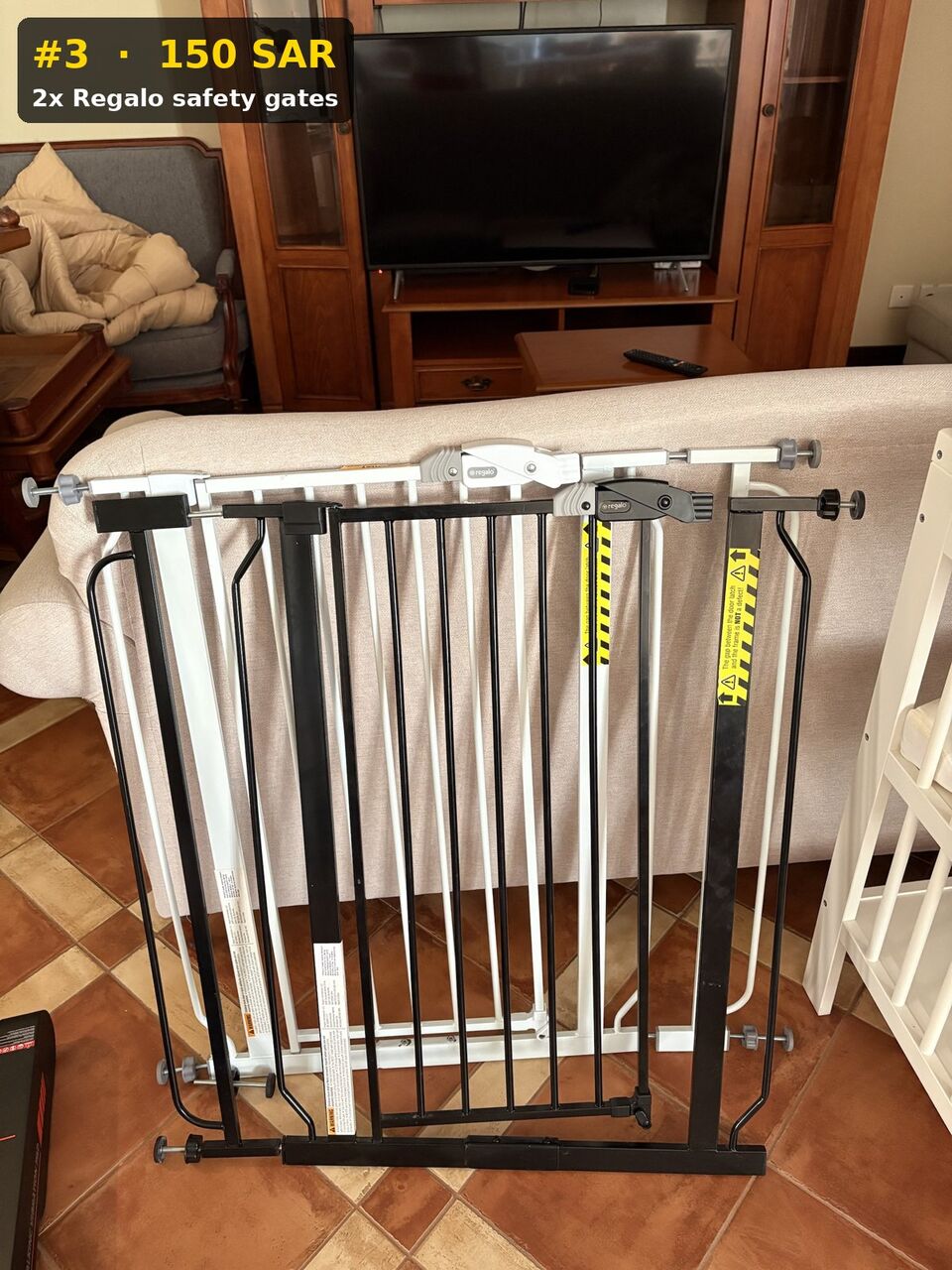 Jubail Industrial City, Baby & Kid Stuff, SAR 150,  2x Regalo Baby Safety Gates - Murjan Village