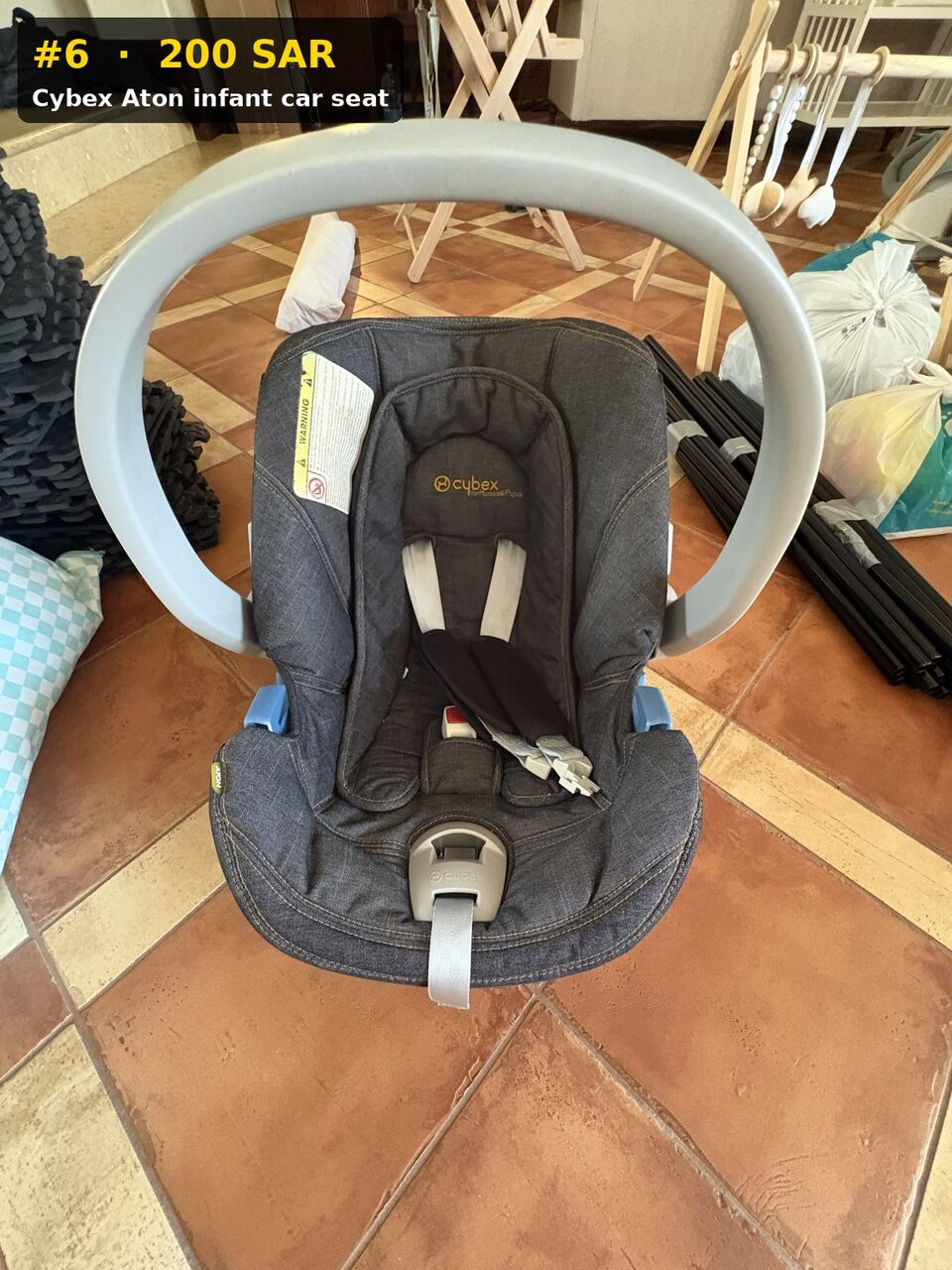 Jubail Industrial City, Baby & Kid Stuff, SAR 200,  Cybex Aton Infant Car Seat - Murjan Village
