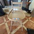 SAR 150,  Vintage Wooden High Chair - Murjan Village