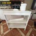 SAR 150,  Changing Table + Mat + Accessories - Murjan Village