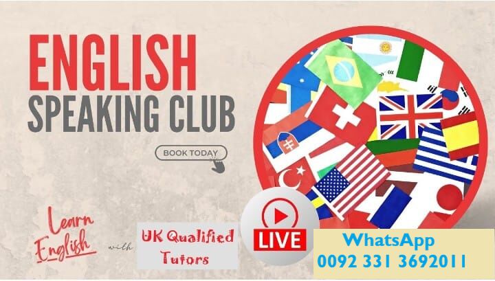 Karachi, Lessons Offered, English Speaking Classes/Vocabulary