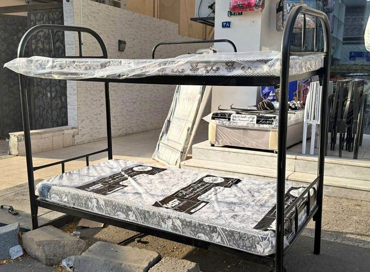 Jeddah, Furniture, SAR 5,  New Steel Bed Available In Low Price