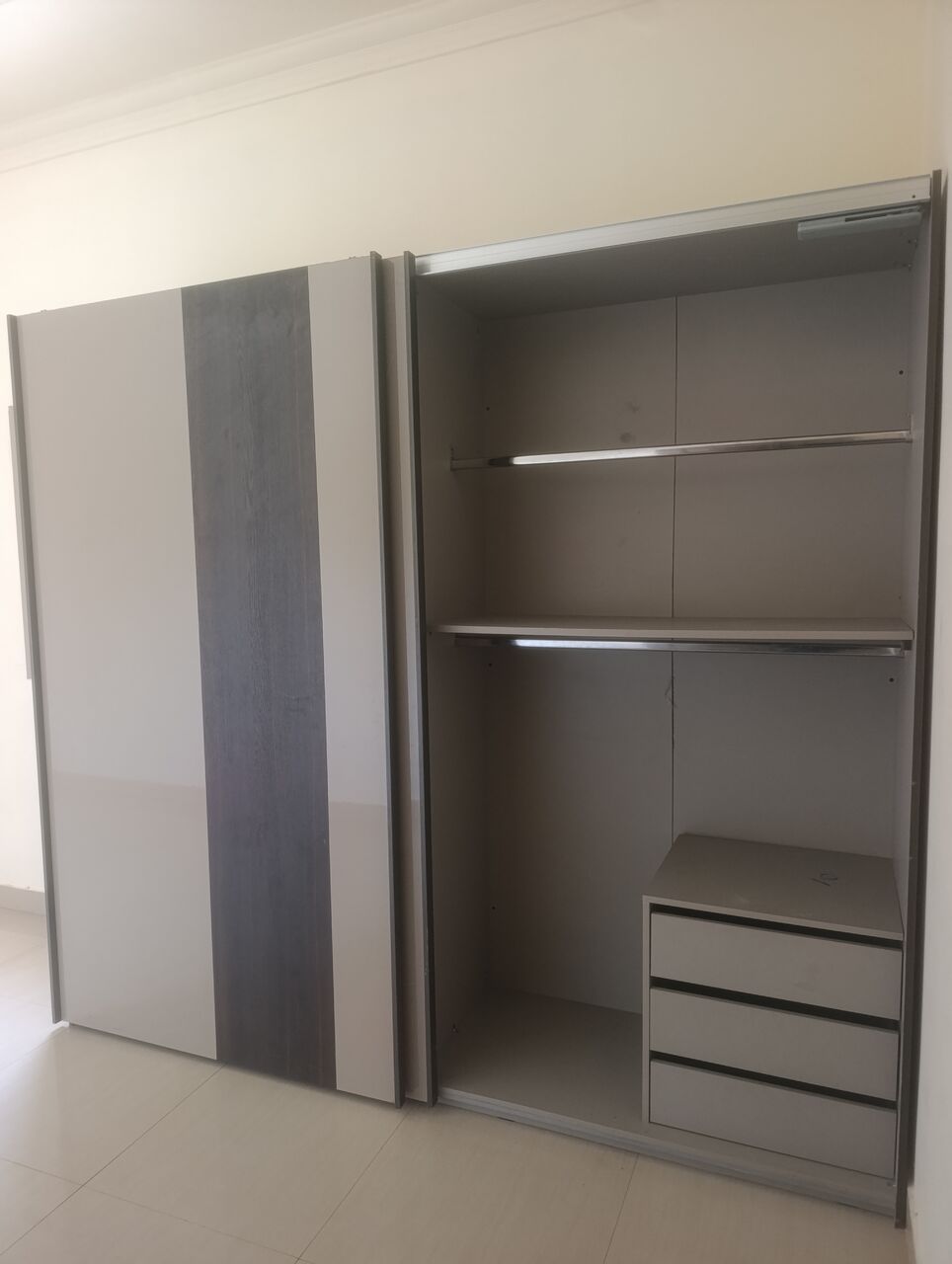 Sanad, Furniture, BHD 15,  For Sale 4-doors Wardrobe American Brand  Size 2.40×65 Each Door 0.55×50 Total Doors 4 BD