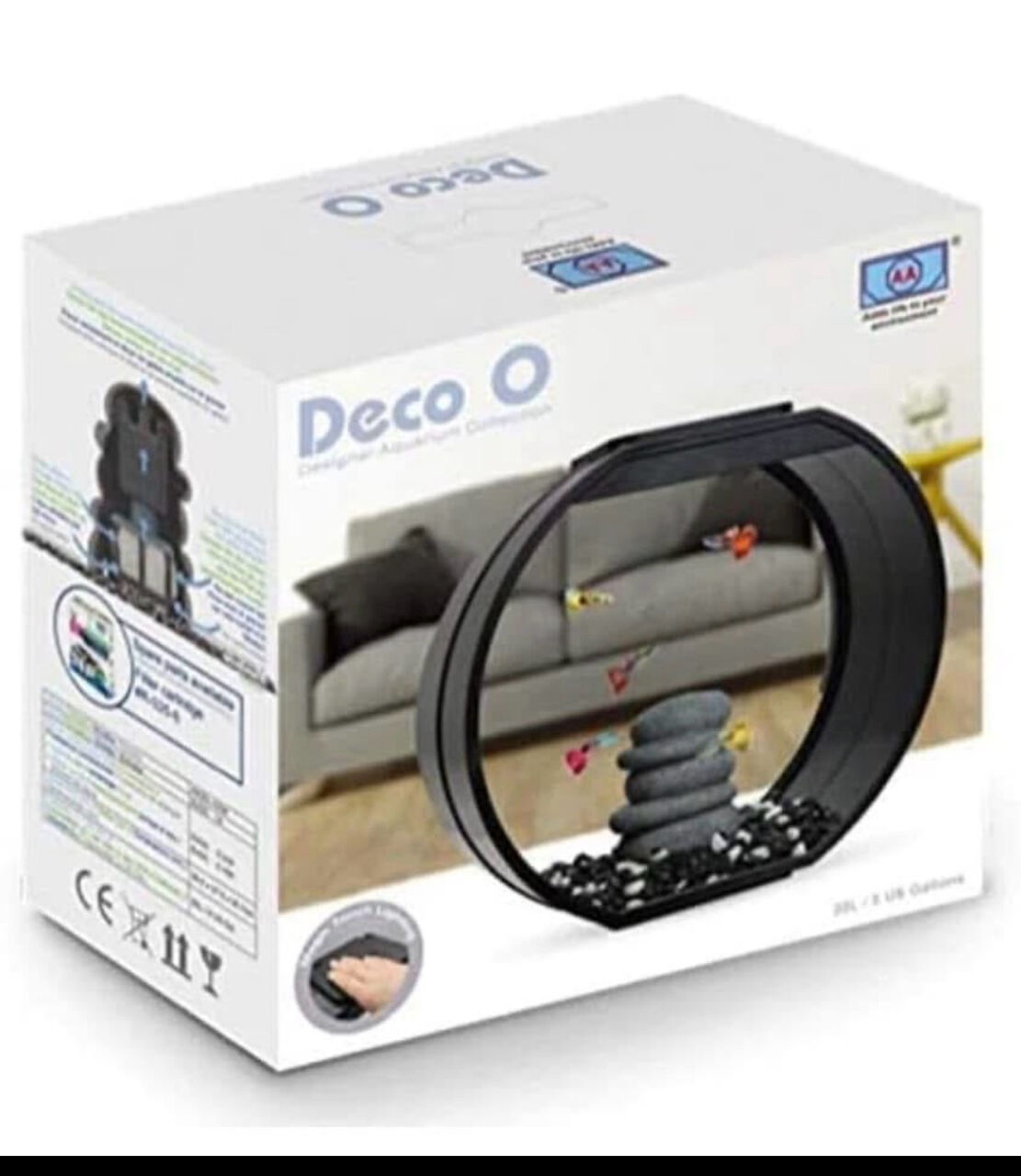 Al-Yarmouk, Household Items, SAR 300,  H20 Deco O Mini Usb Touch Led Light Aquarium