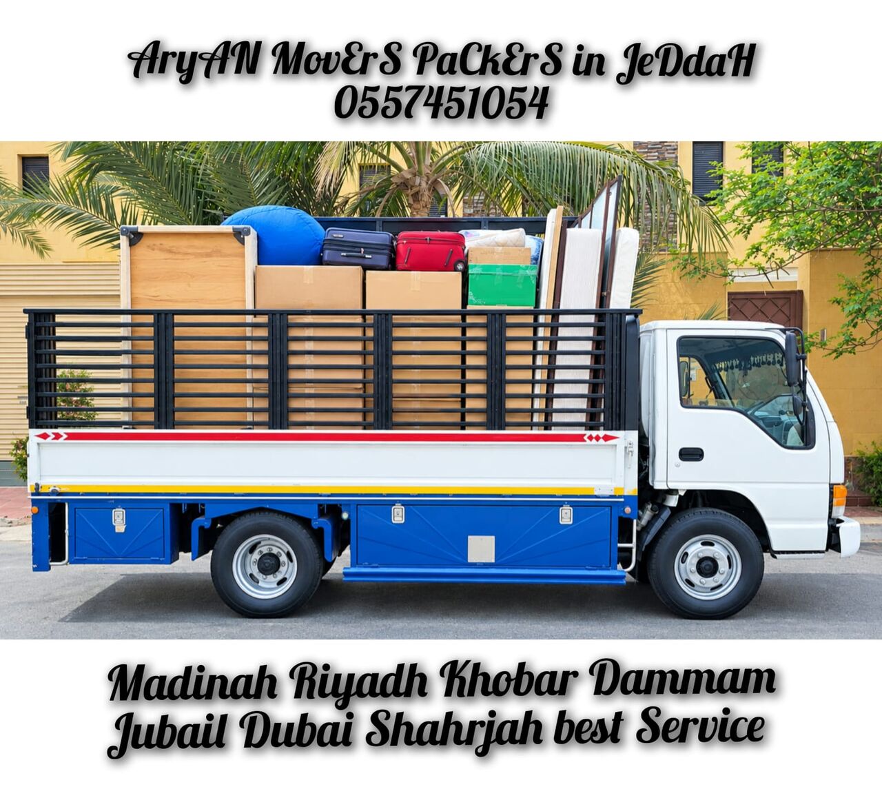 Jeddah, Household, ArYaN Movers Packers In Jeddah Home Villa Furniture Shifting Movings Service,0557451054