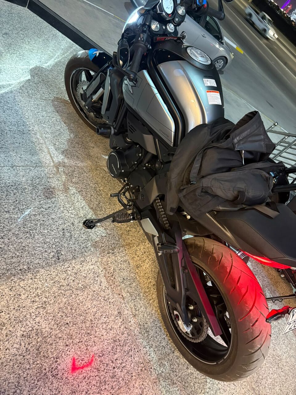 Riyadh, Motorcycles, SAR 24000,  CFMOTO 700CL-X Sport 2025 &ndash; Velocity Grey | Low Mileage | Excellent Condition