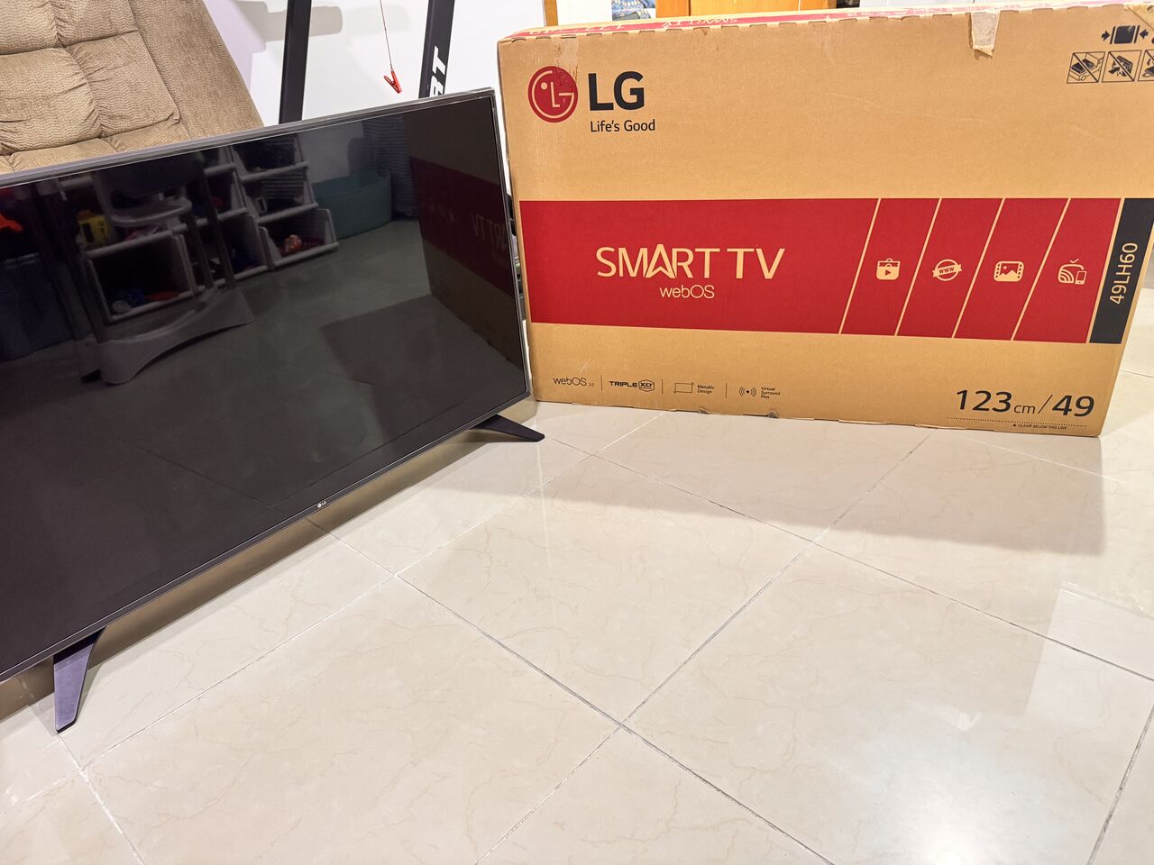 Khobar, Electronics, SAR 650,  TV For Sale &ndash; 49&rdquo; LG 49LH60