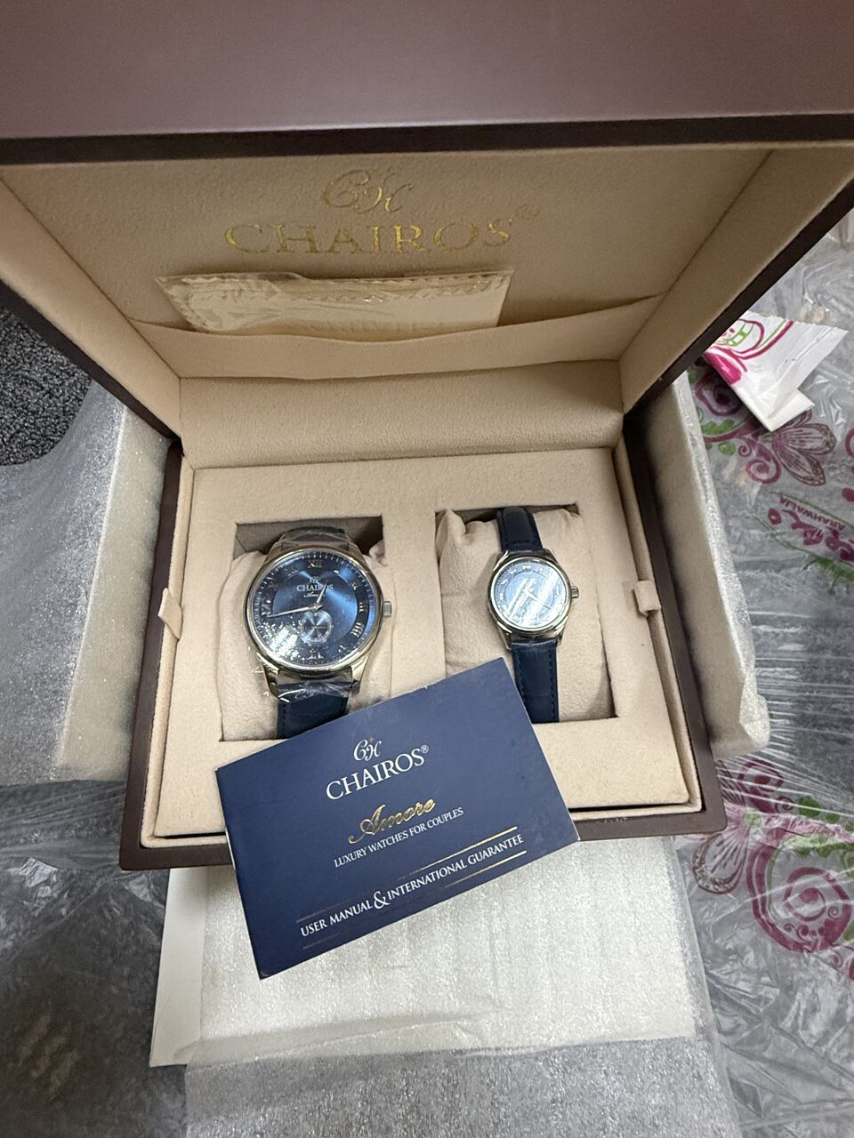 Jubail, Watches, SAR 2500,  CHAIROS Amore Couple Watch (men + Ladies Pair)