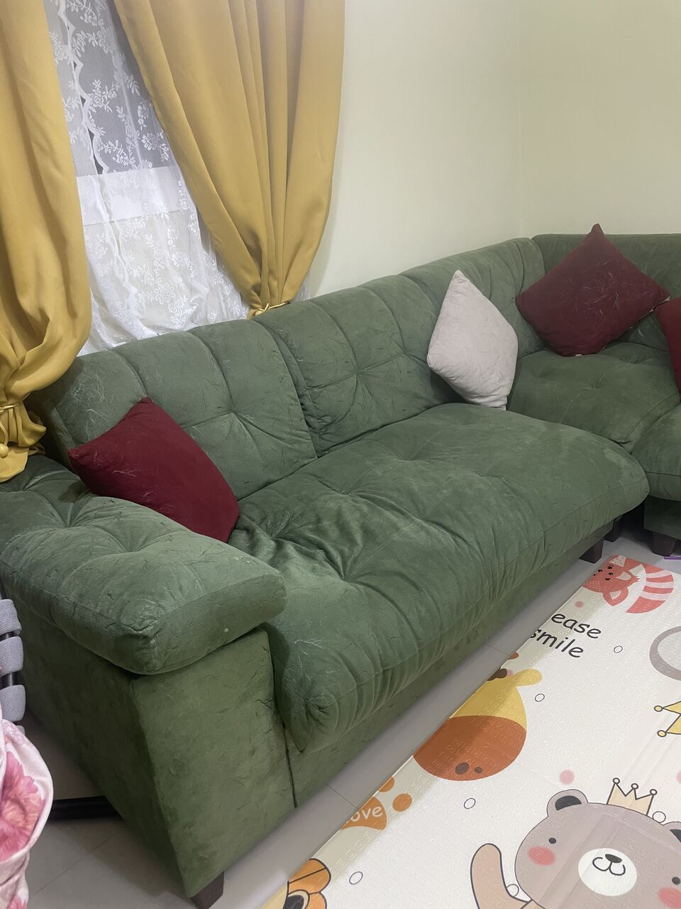 Olaya, Furniture, SAR 500,  Selling L Shape Sofa Including Good Condition