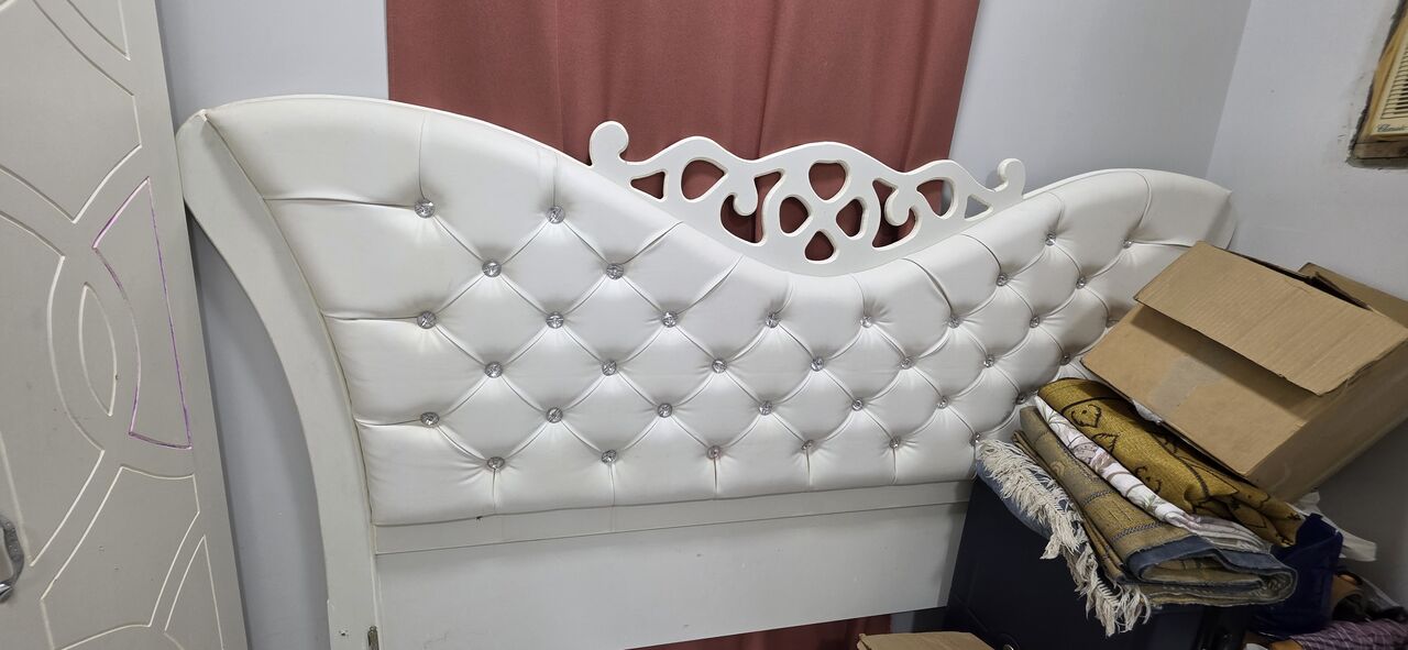 Jubail, Household Items, SAR 650,  King Size Cot + 6-Door Spacious Cupboard For Sale