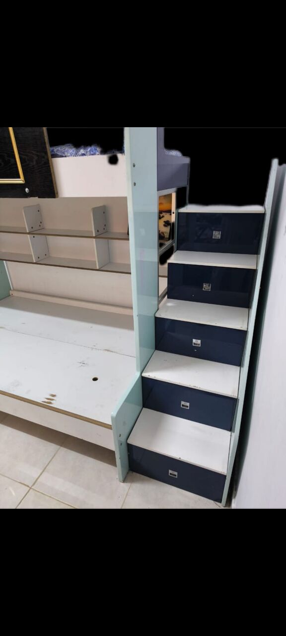 Riyadh, Job Seekers, ✨ Stylish Space-Saving Bunk Bed With Built-In Storage & Study Area – Perfect For Kids!