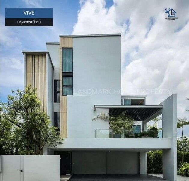 Bangkok, Villas, THB 290000,  128 Sq. Feet,  IN-176 ให้เช่าบ้านหรู 3 ชั้น VIVE กรุงเทพกรีฑา 