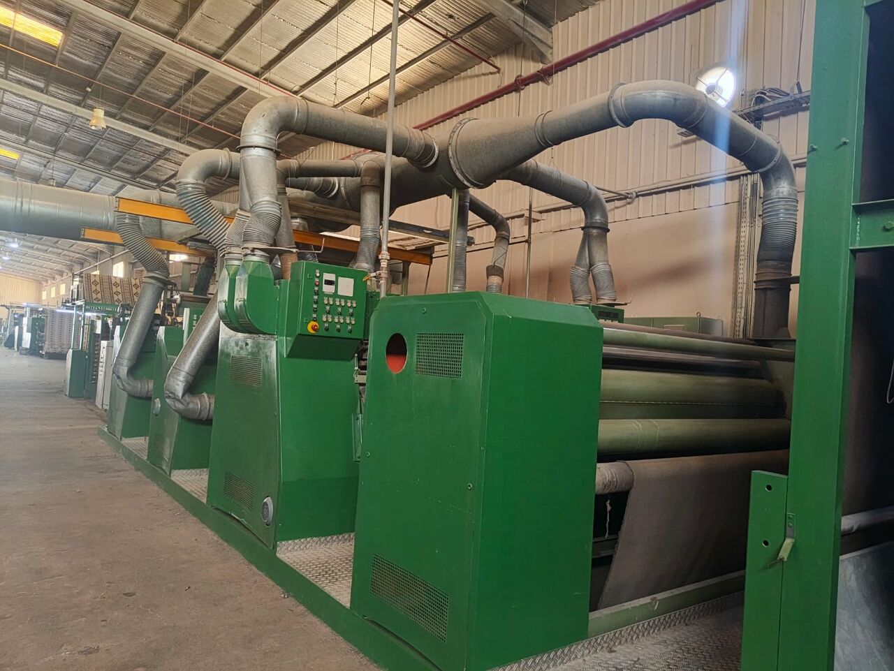 Al Kharj, Industrial Machinery, USD 50000,  European Heavy-Duty Carpet Finishing & Coating Line (Lemaire & Werner Holthausen) &ndash; Riyadh