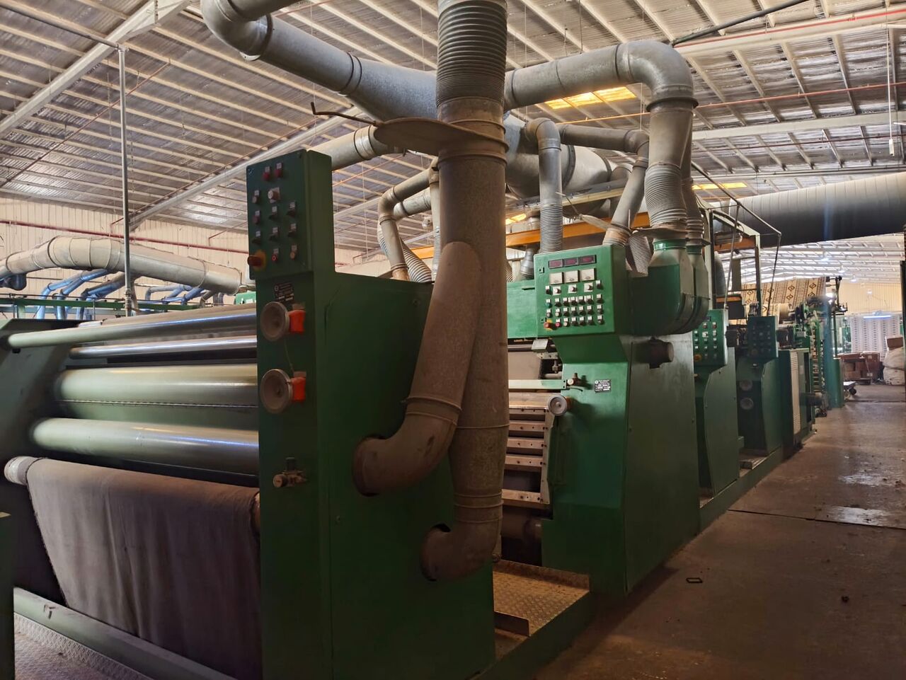 Al Kharj, Industrial Machinery, USD 50000,  European Heavy-Duty Carpet Finishing & Coating Line (Lemaire & Werner Holthausen) &ndash; Riyadh