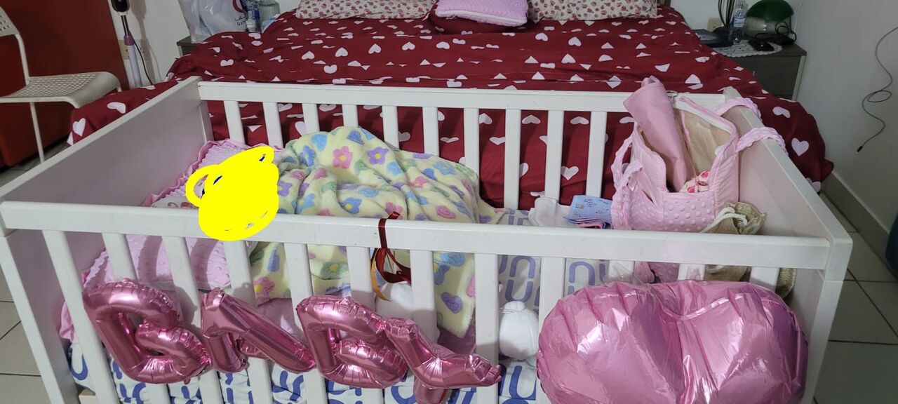 Khobar, Baby & Kid Stuff, SAR 300,  Ikea Crib, 2 In 1 Stroller With Cot , Carseat,