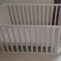 SAR 650,  Baby Cot + Mattress & Full Bedding Set