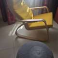 SAR 400,  Rocking Chair + Pouffe