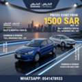 CARS FOR RENT PRICES START FROM 1500 SAR