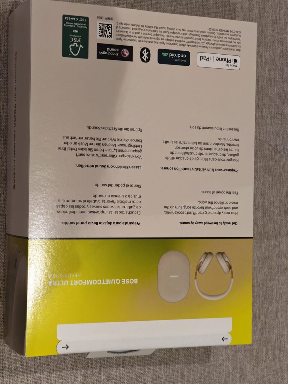 Manama, Electronics, BHD 135,  Bose QuietComfort Ultra (Brand NEW In Sealed Box)