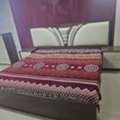 SAR 1400,  Urgent Sale: Sofa And Complete Bed Set With Cupboard, Side Table, And Dressing Table.