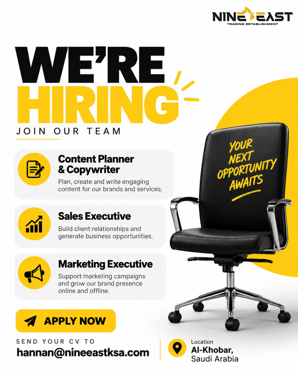 Khobar, Jobs, Hiring For Digital Marketing Agency