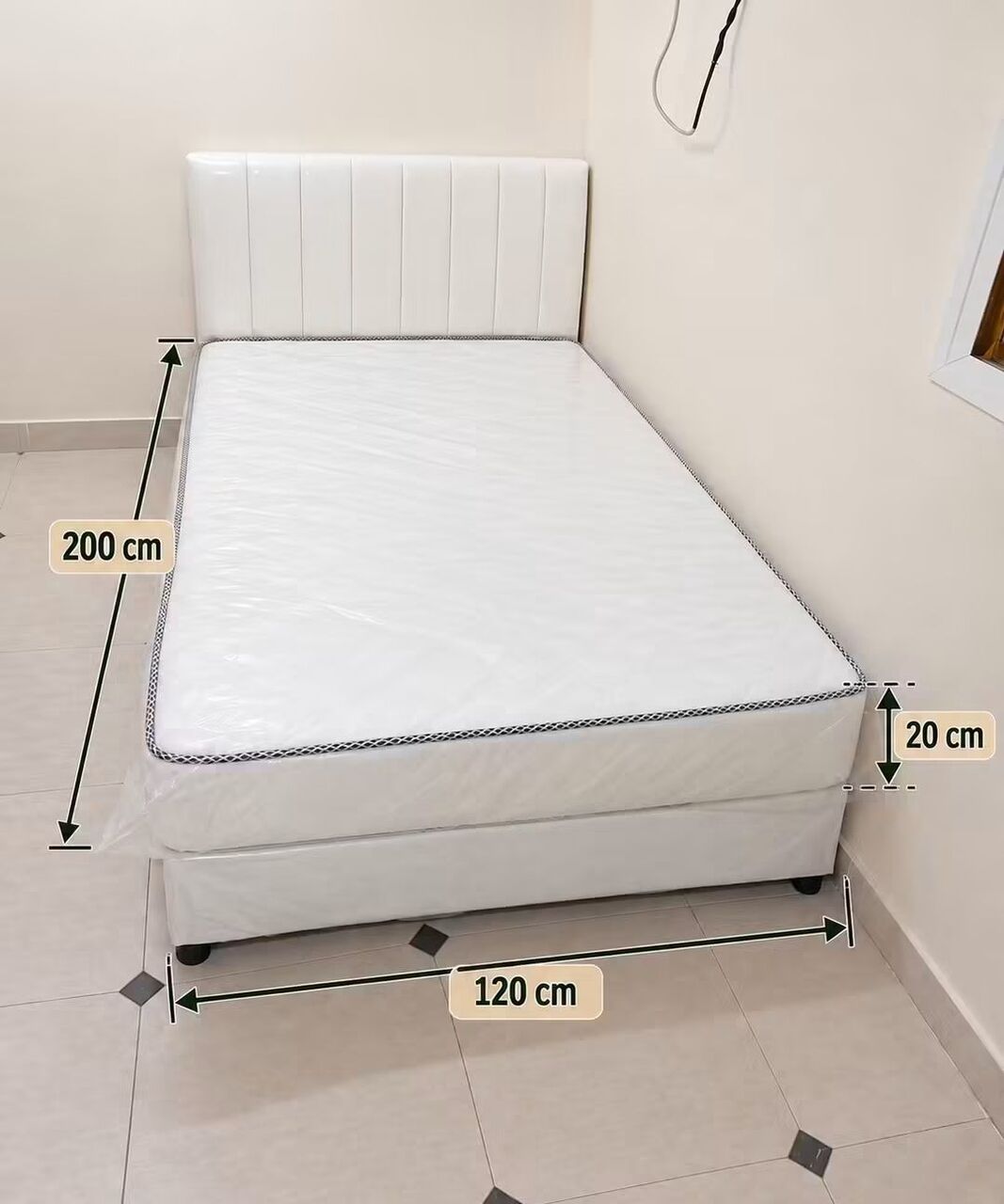 Riyadh, Household Items, SAR 22,  BED + MATTRESS | RIYADH