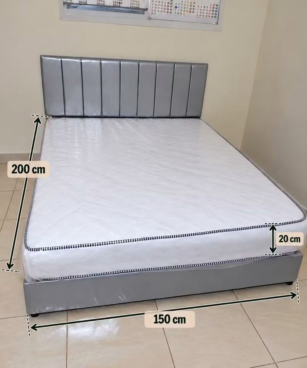 Riyadh, Household Items, SAR 22,  BED + MATTRESS | RIYADH