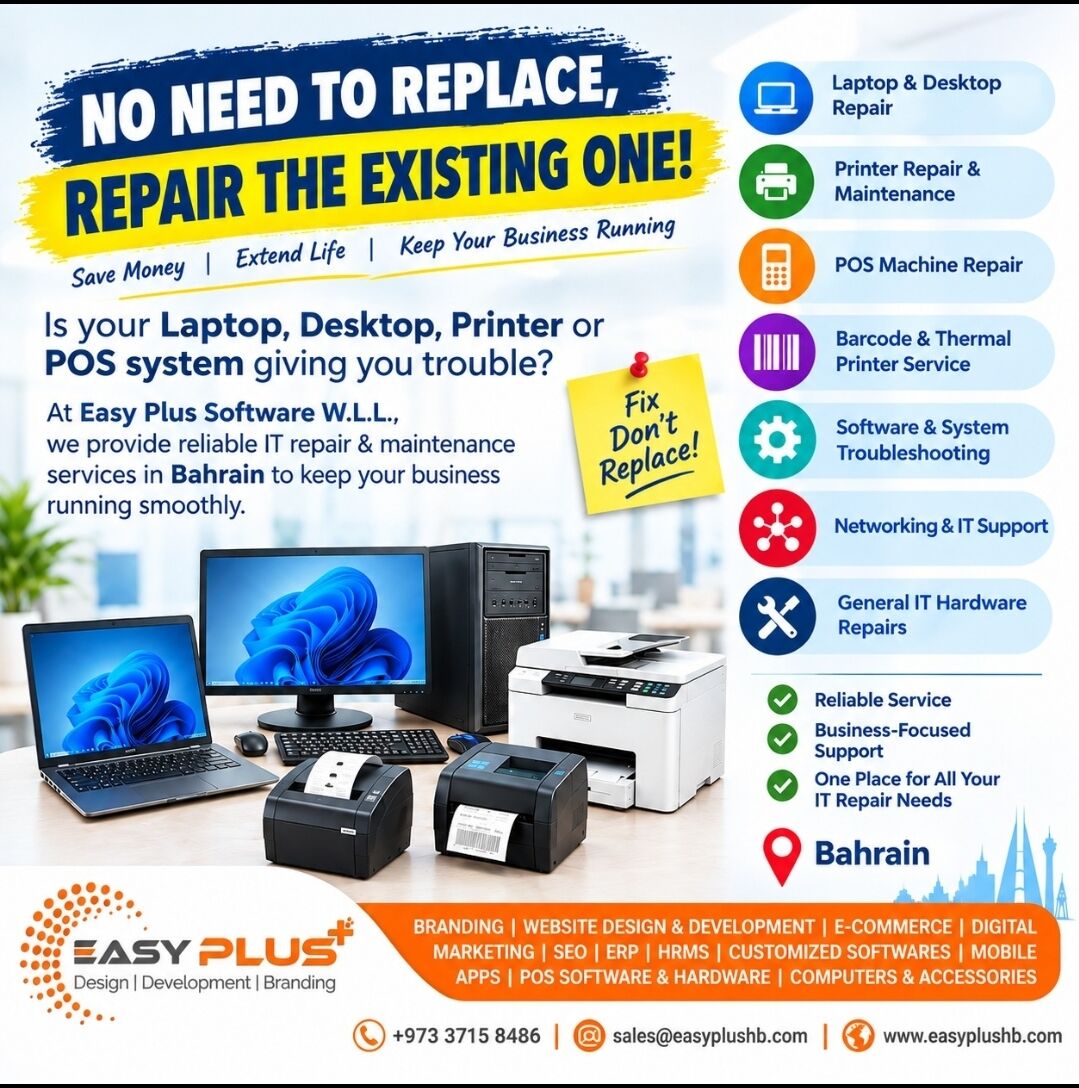 Manama, Software, BHD 10,  No Need To Replace &mdash; Repair The Existing One!