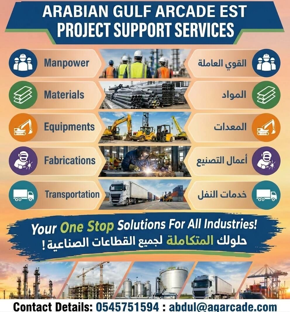 Kabul, Equipment Rental, Project Service Support