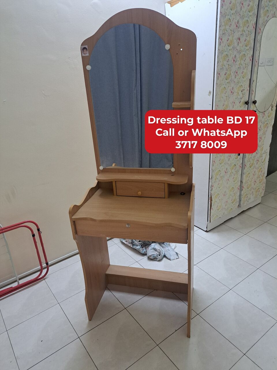 Manama, Furniture, BHD 17,  @Dressing Table In Good Condition For Sale With Delivery