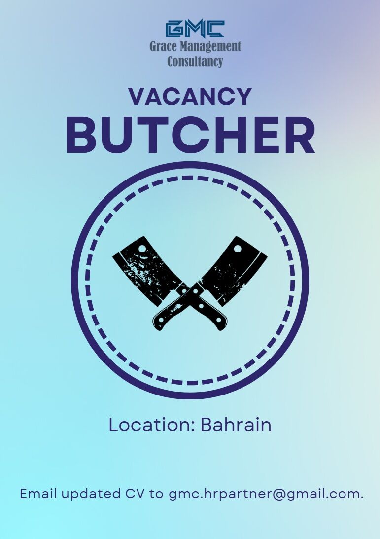 Manama, Jobs, Butcher