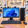 BHD 123,  HP Core I7 10th Generation Computer Set 8GB RAM DDR4 256GB SSD 19" Monitor Ready To Use