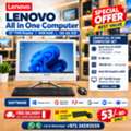 BHD 53,  Best Offer LENOVO All In One Computer Set 22" Full HD Screen 8GB RAM 180GB SSD Win10 Ready