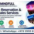 Reliable Reservation & Ticket Sales Service