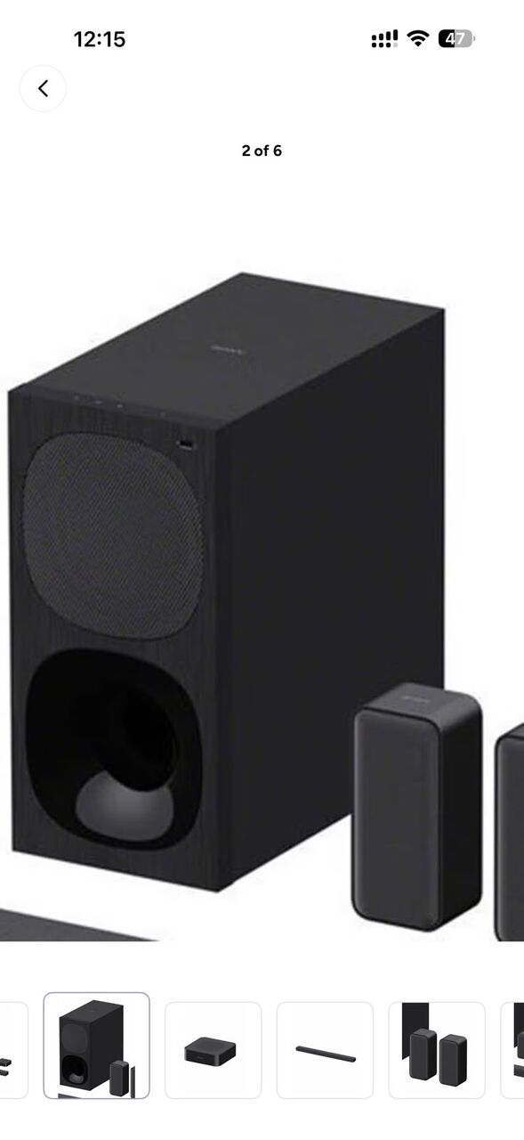 Khobar, Electronics, SAR 870,  FOR SALE &ndash; Sony HT-S40R 5.1 Home Theatre System