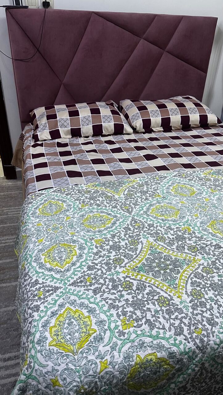 Al Rakah Al Shamaliyah, Furniture, SAR 650,  Bed Queen Size (Pink) With Mattress