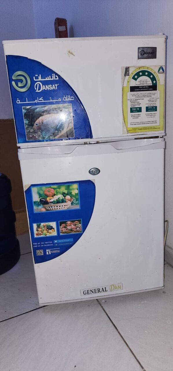 Jeddah, Household Items, SAR 400,  Dansat General Top Mount 2 Doors Refrigerator