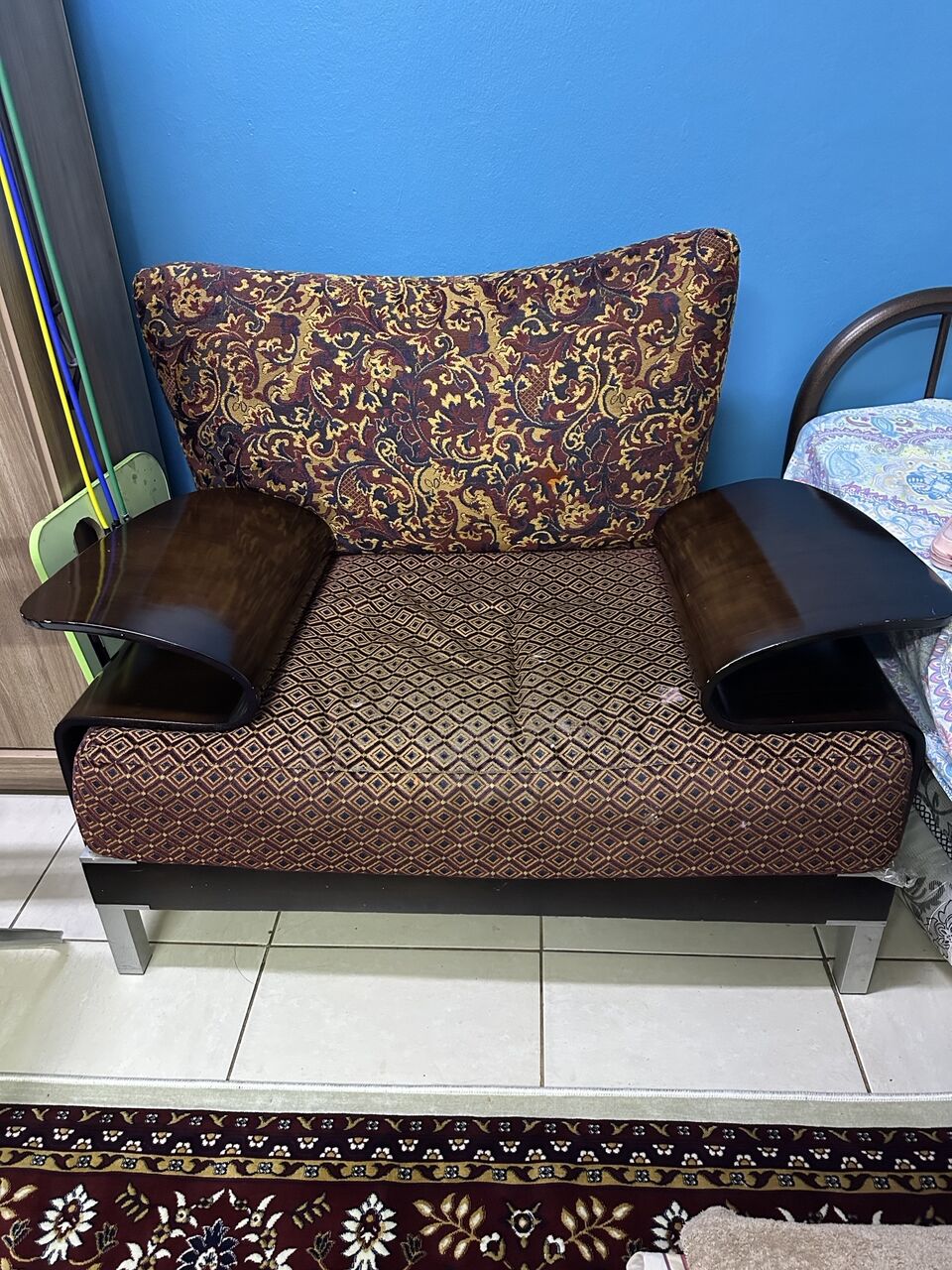 Khobar, Furniture, SAR 1,  Branded Malaysian Sofa Set (100% Wood & Metal Frame) For Sale