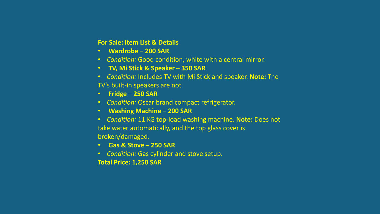 Hara, Household Items, SAR 1250,  Household Items Bundle (1,250 SAR)