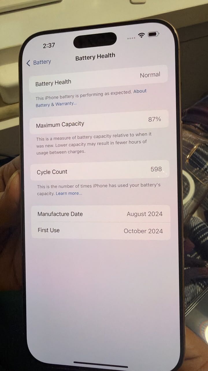 Naseem, Mobile Phones, SAR 3700,  Apple Iphone 16 Pro Max For SALE