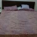 SAR 450,  King Size Bed With Matress And 2 Side Tables